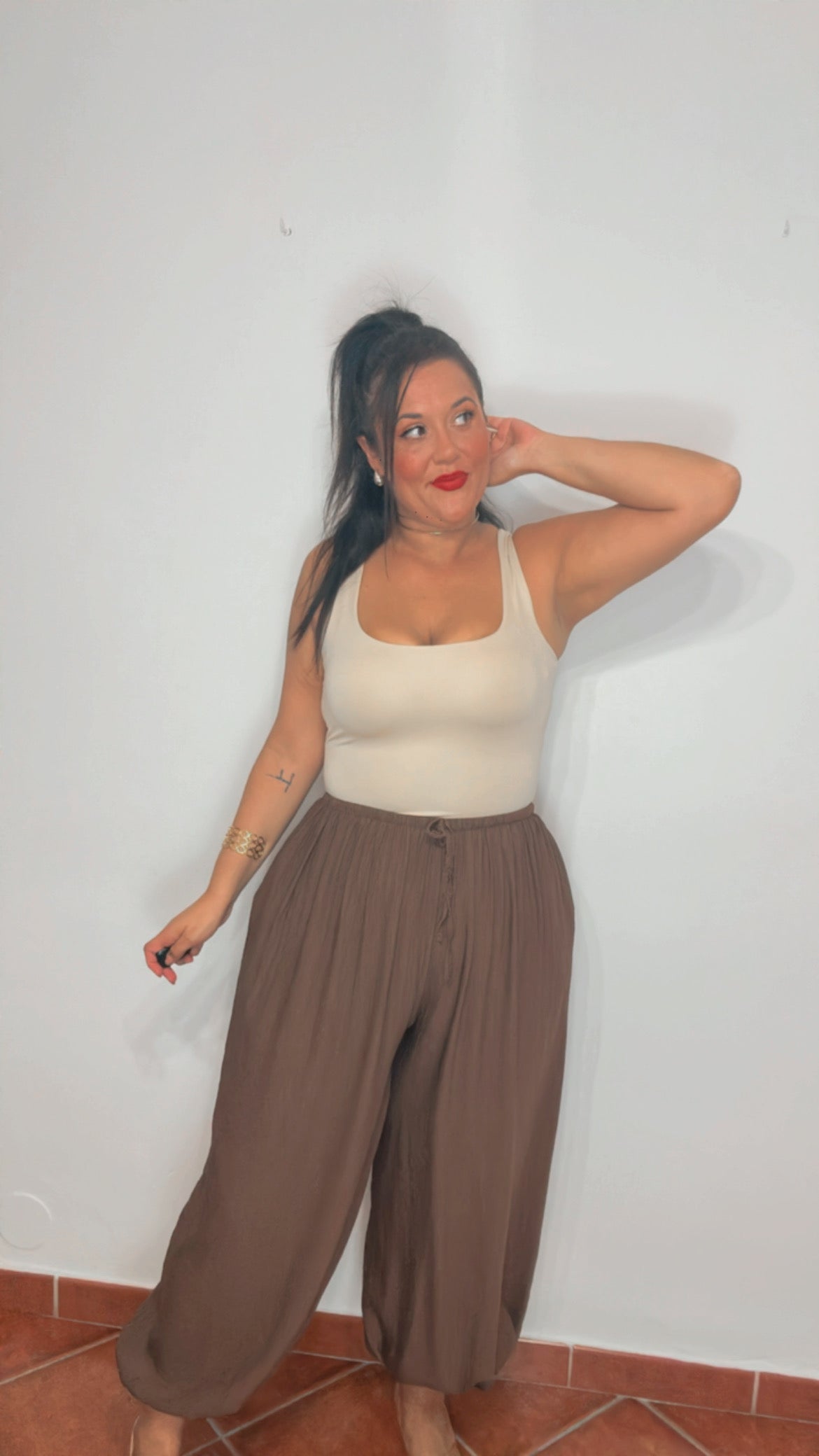 Pantalón bombacho