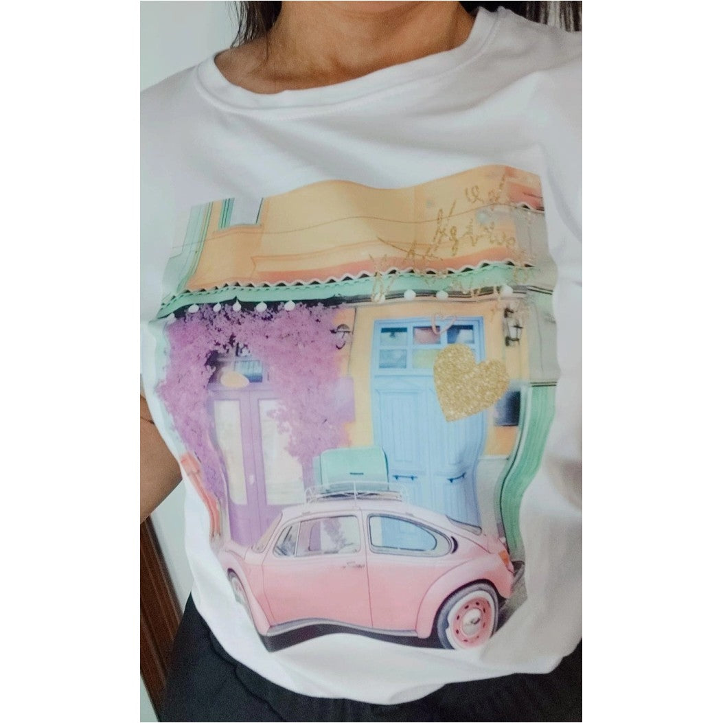 Camiseta car