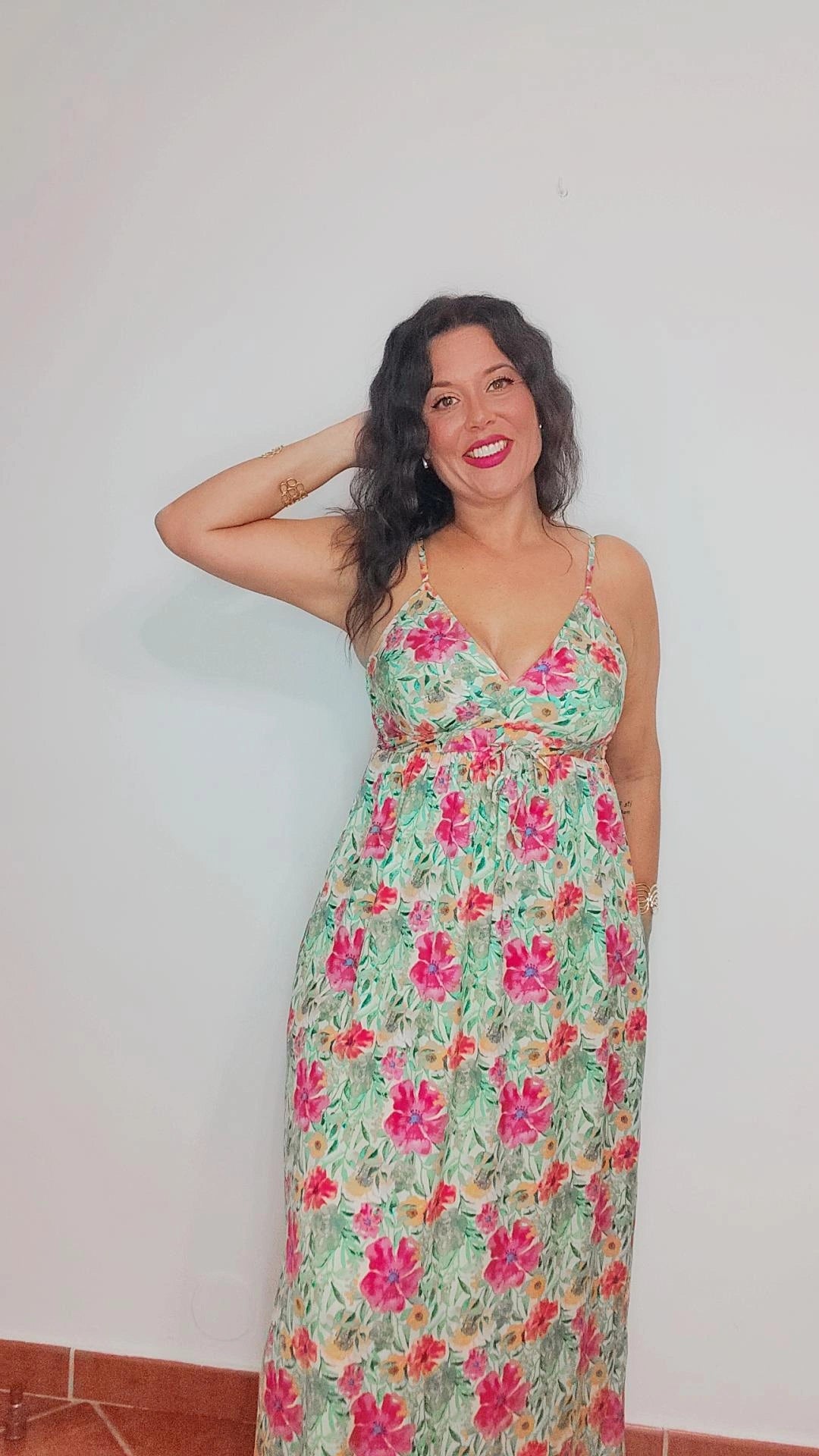 Vestido tropical