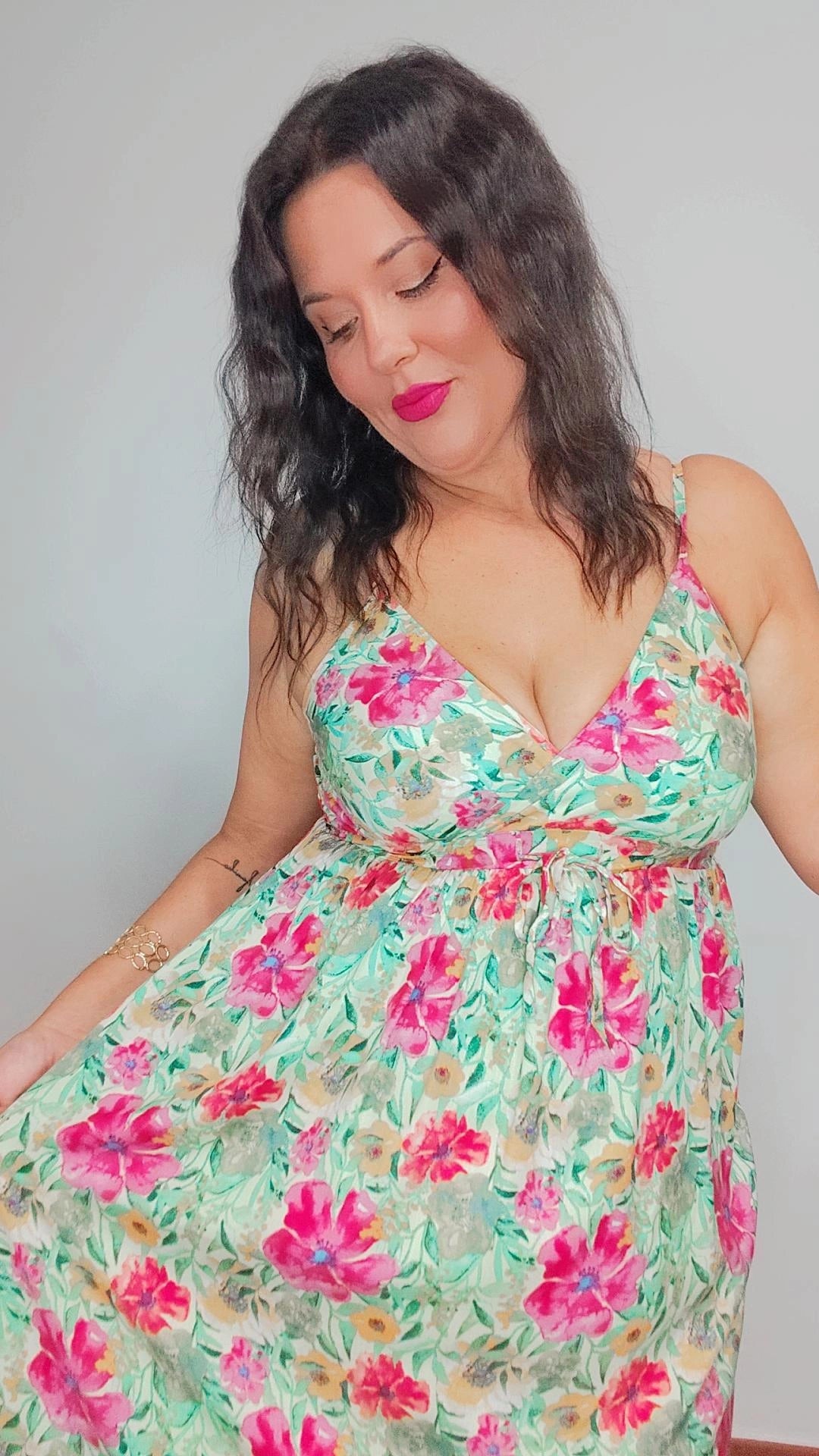 Vestido tropical
