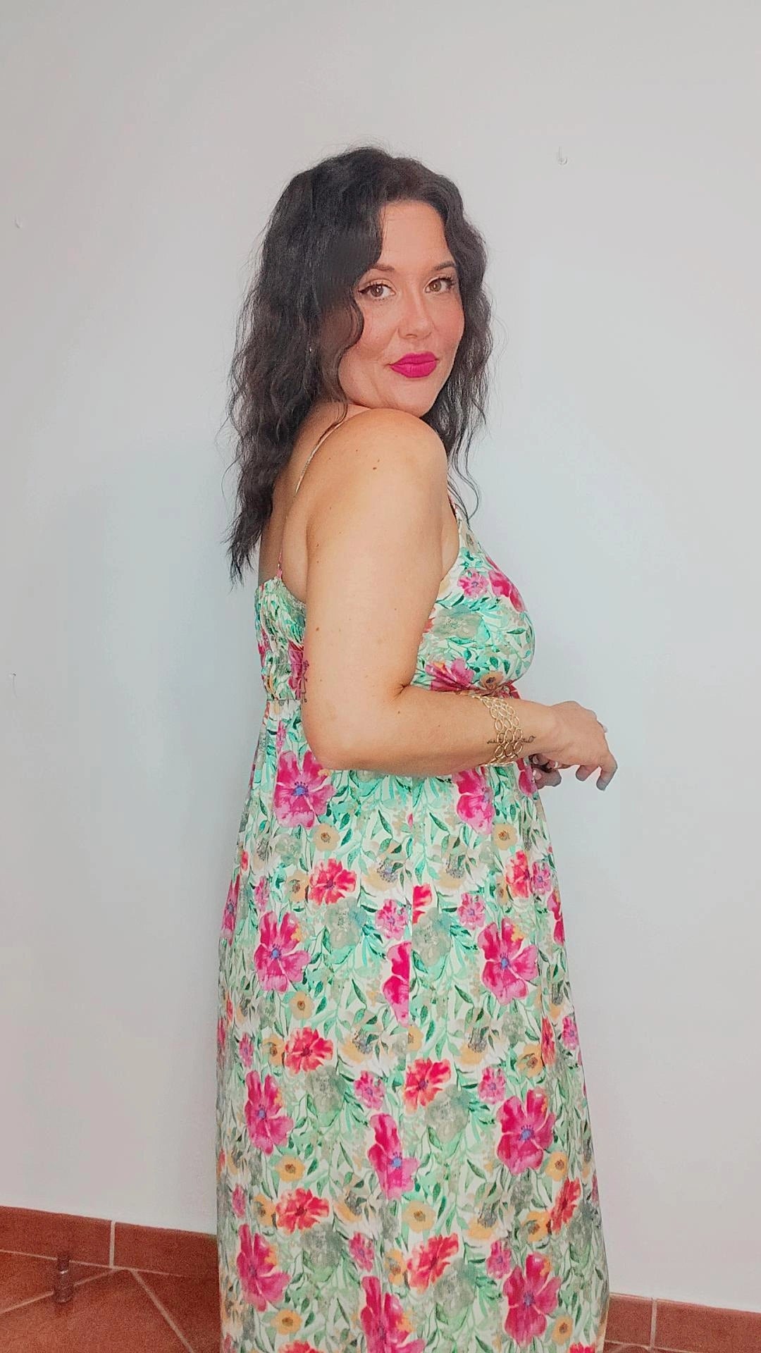 Vestido tropical