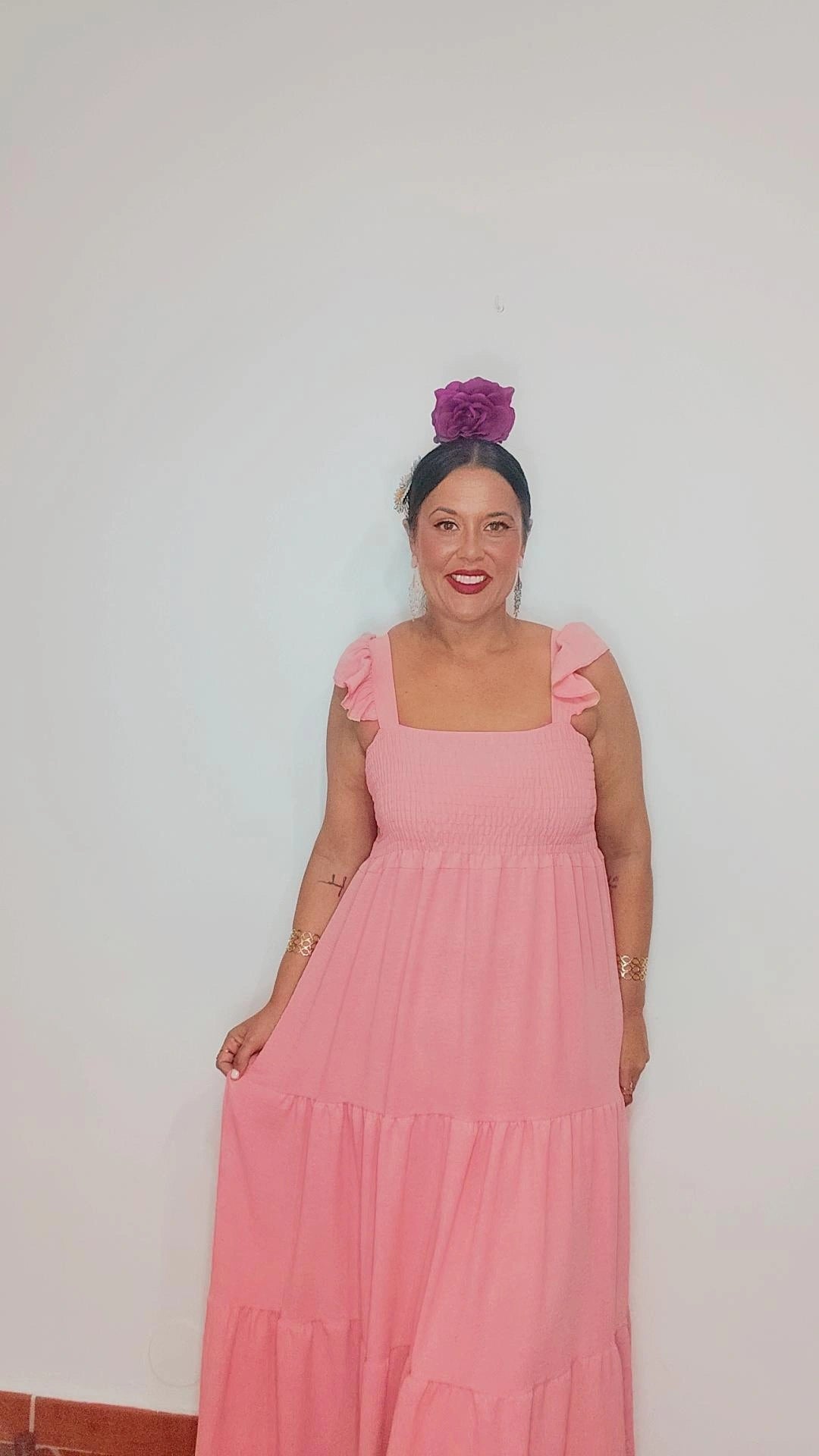Vestido rosa