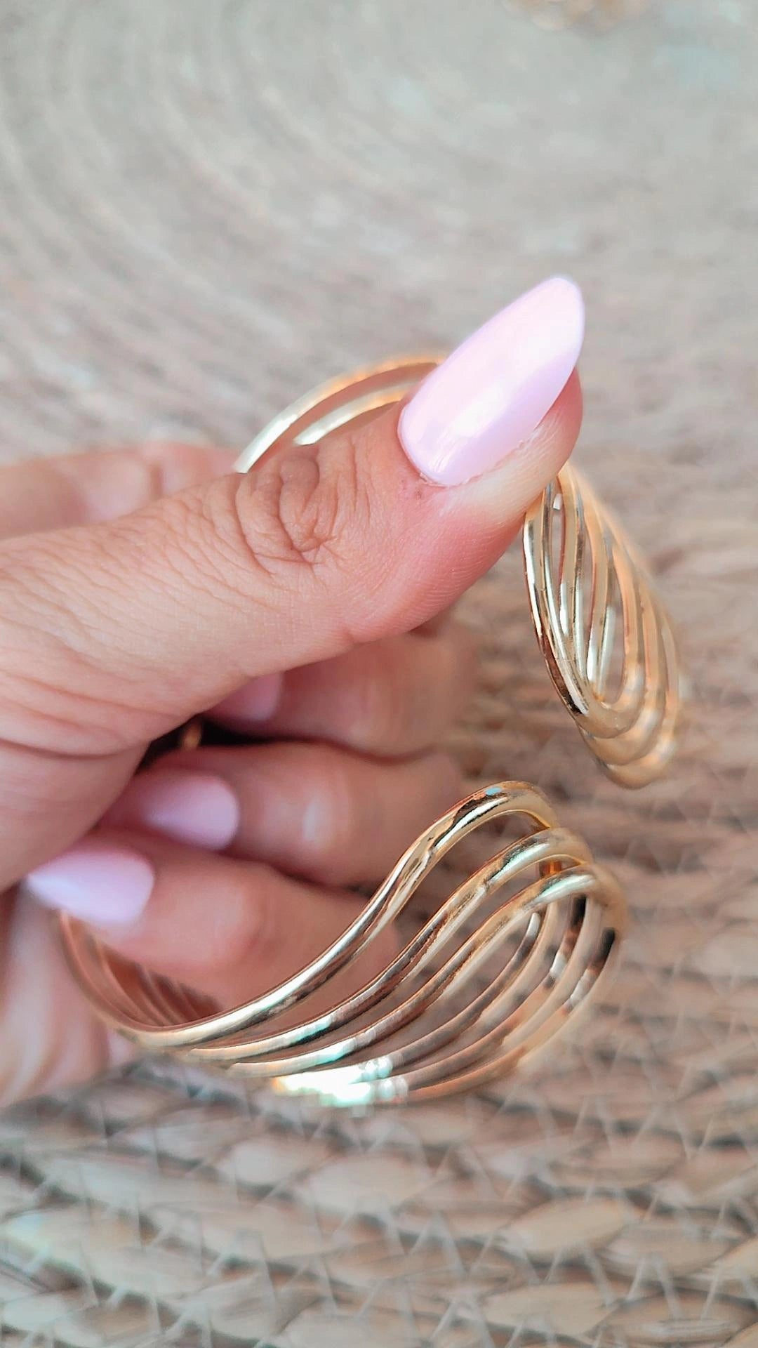 Complementos brazalete liso acero