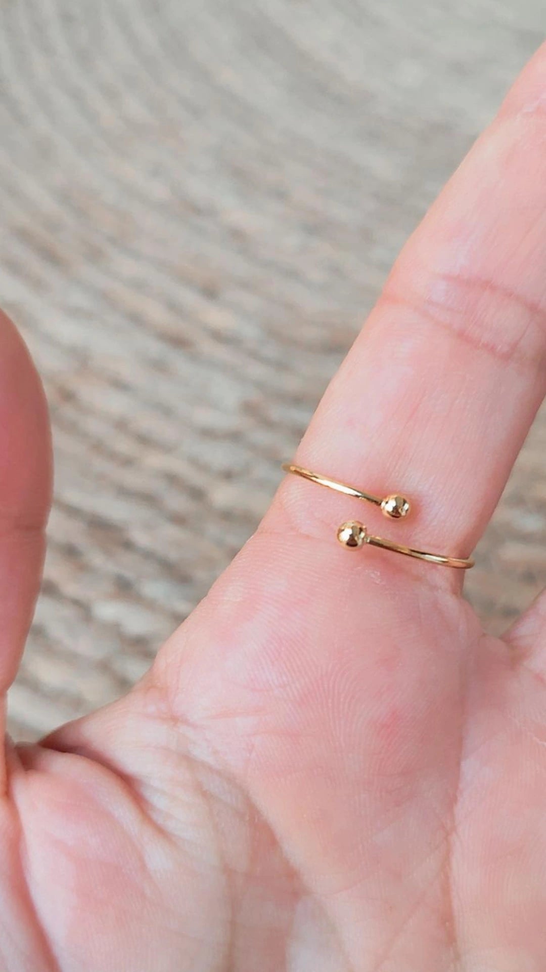 Anillo inicial ajustable