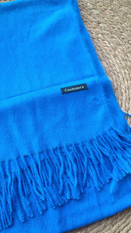 Bufanda azul klein