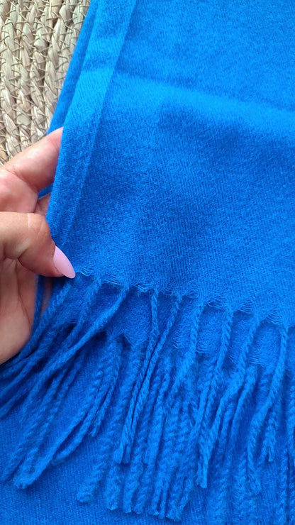 Bufanda azul klein