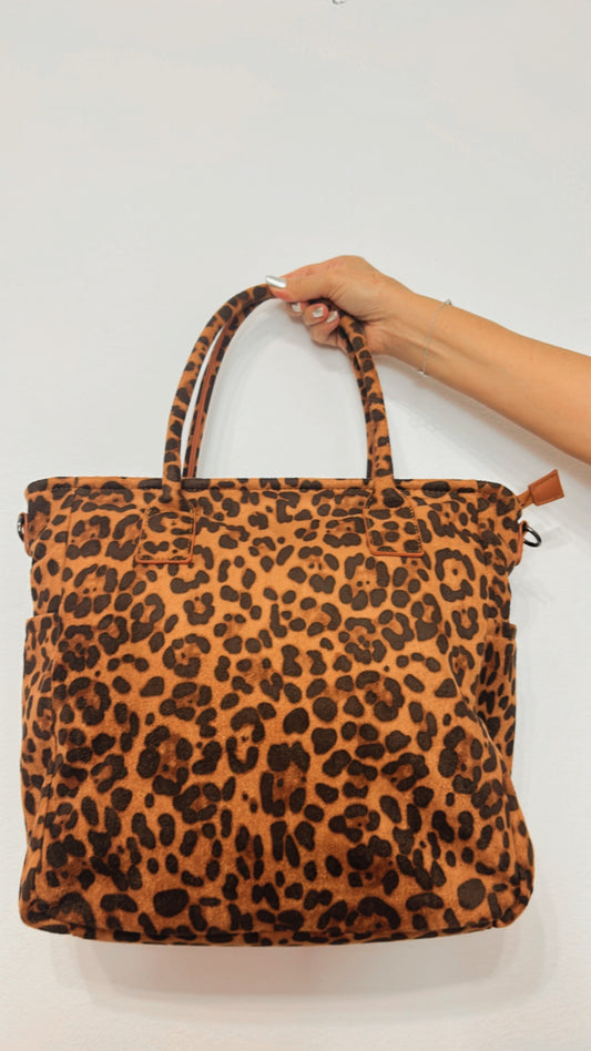Bolso shopper leopardo