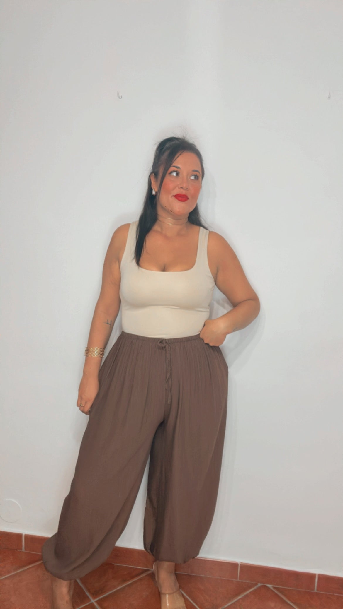 Pantalón bombacho