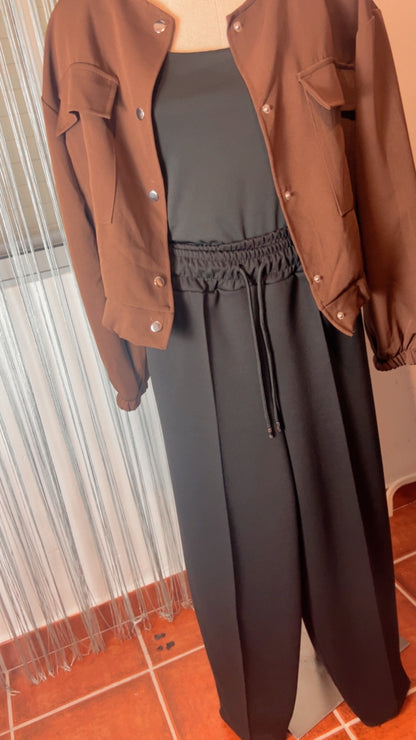 Pantalón balón negro