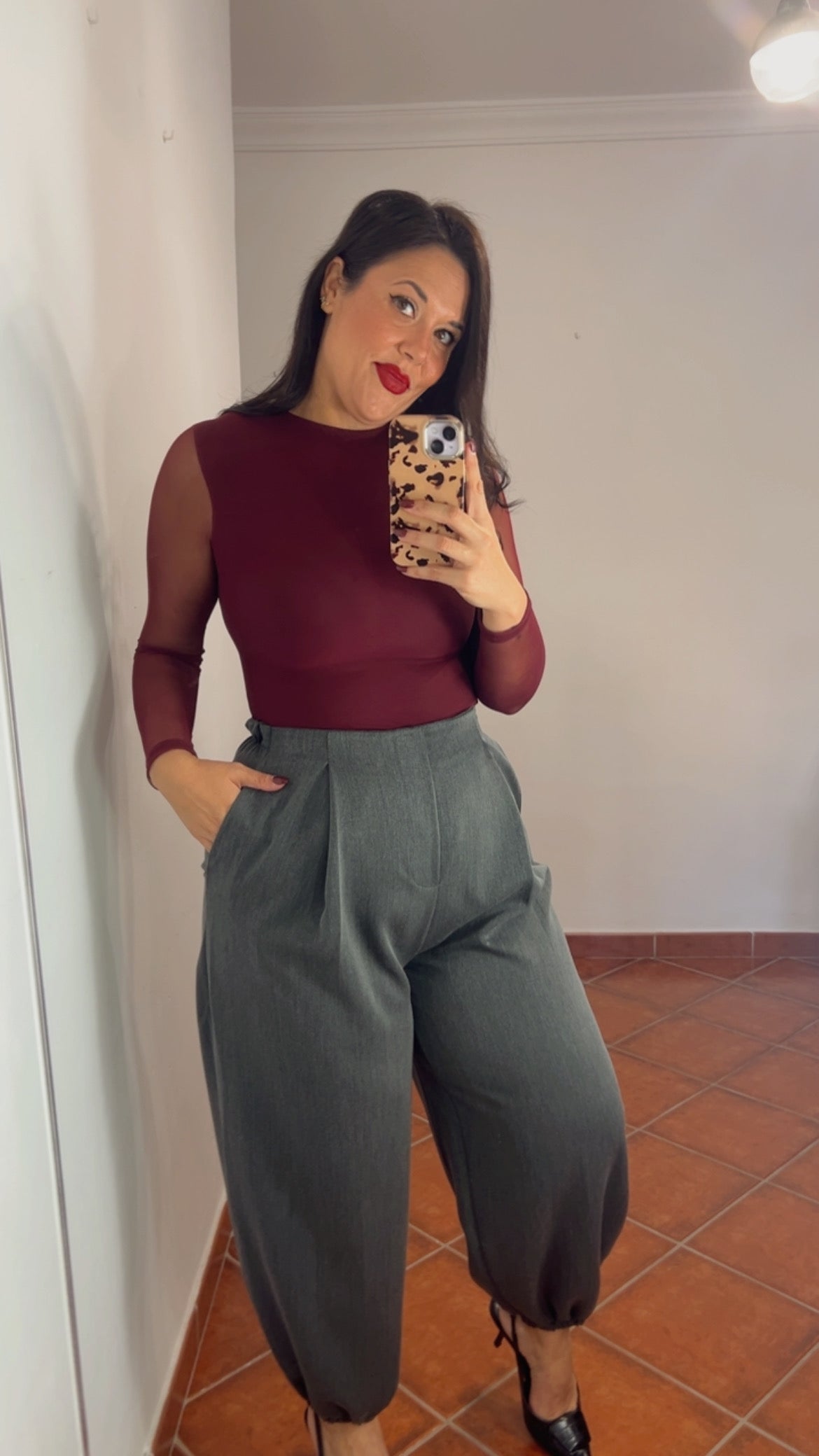 Pantalón tipo ballon