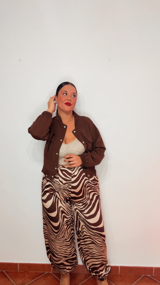 Pantalón cebra