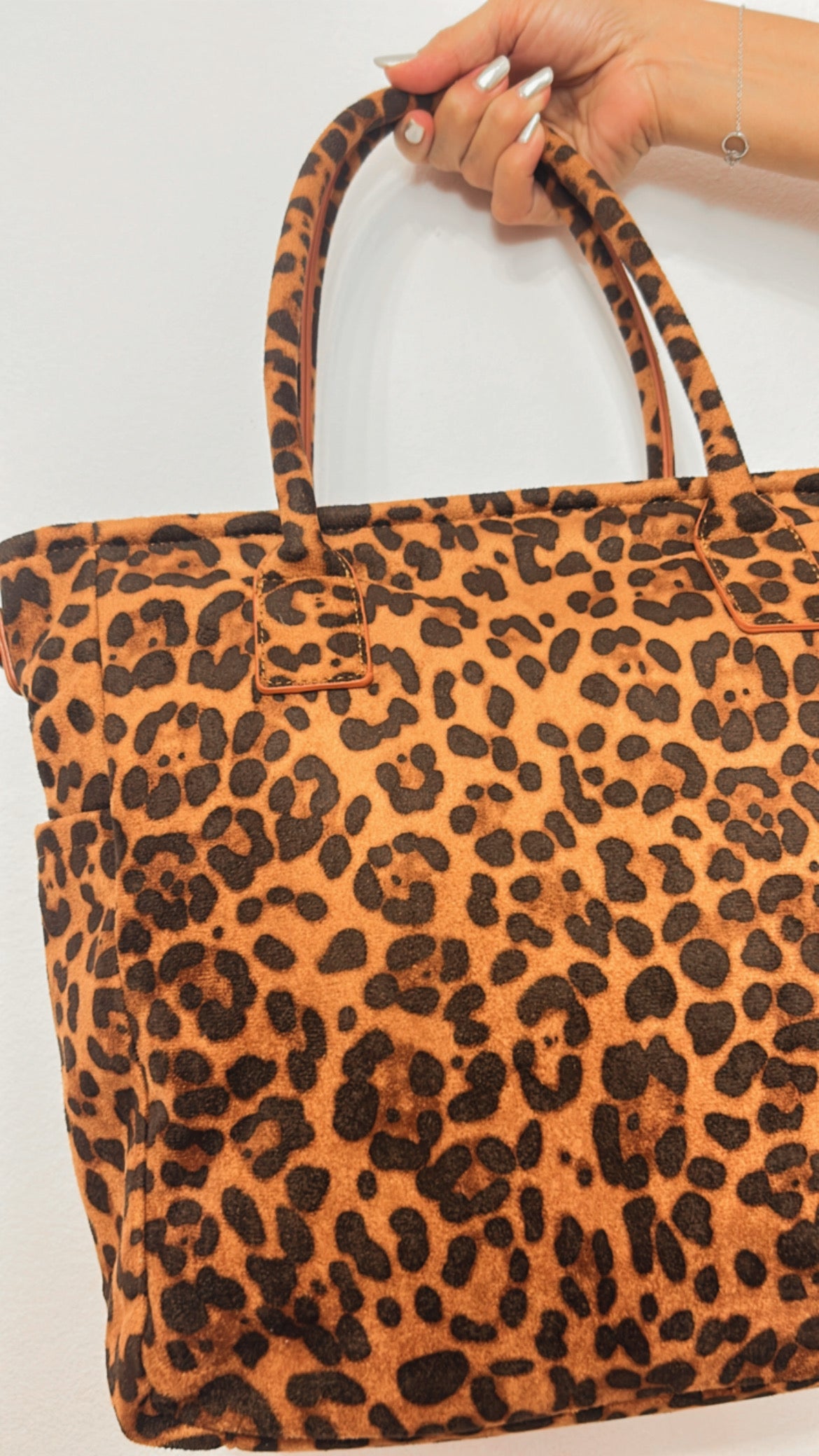 Bolso shopper leopardo