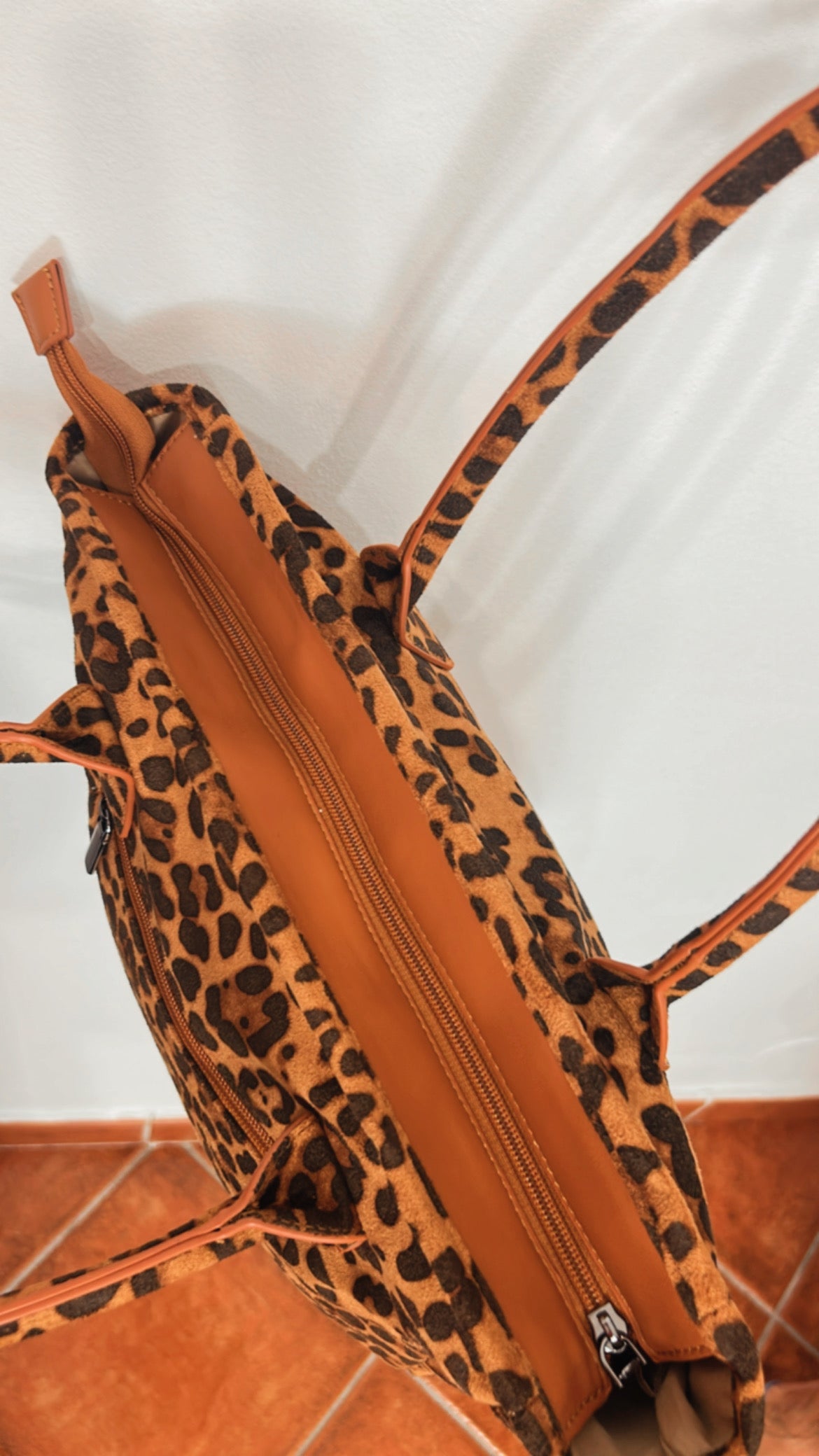 Bolso shopper leopardo