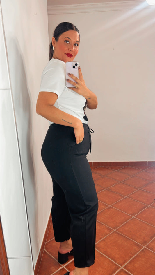 Pantalón balón negro