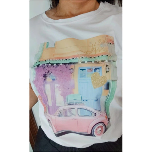 Camiseta car