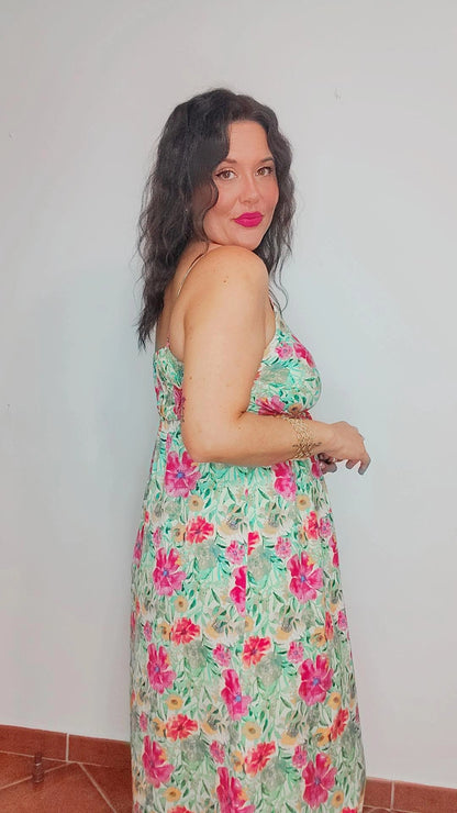 Vestido tropical