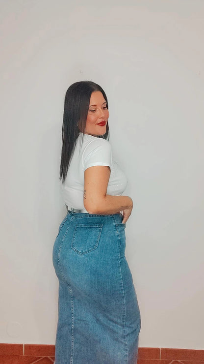 Falda vaquera