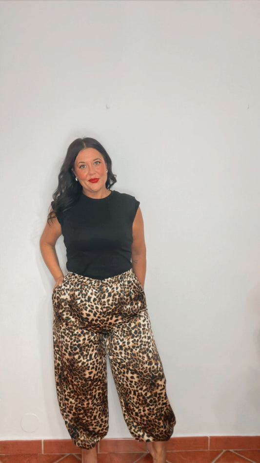 Pantalón animal print