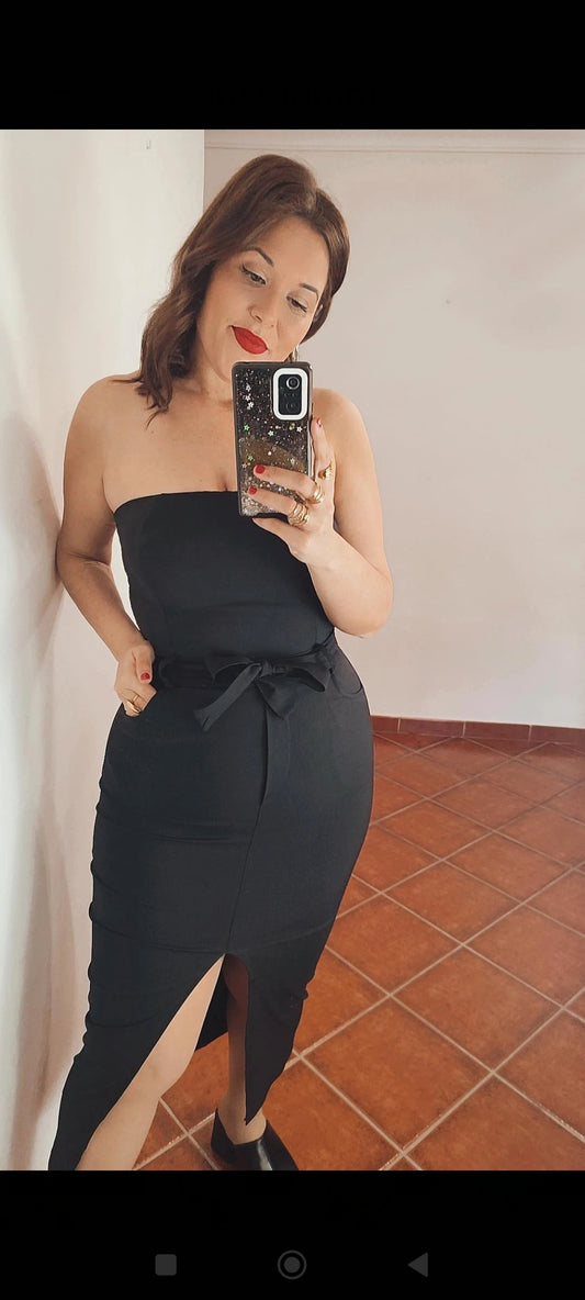 Vestido honor negro